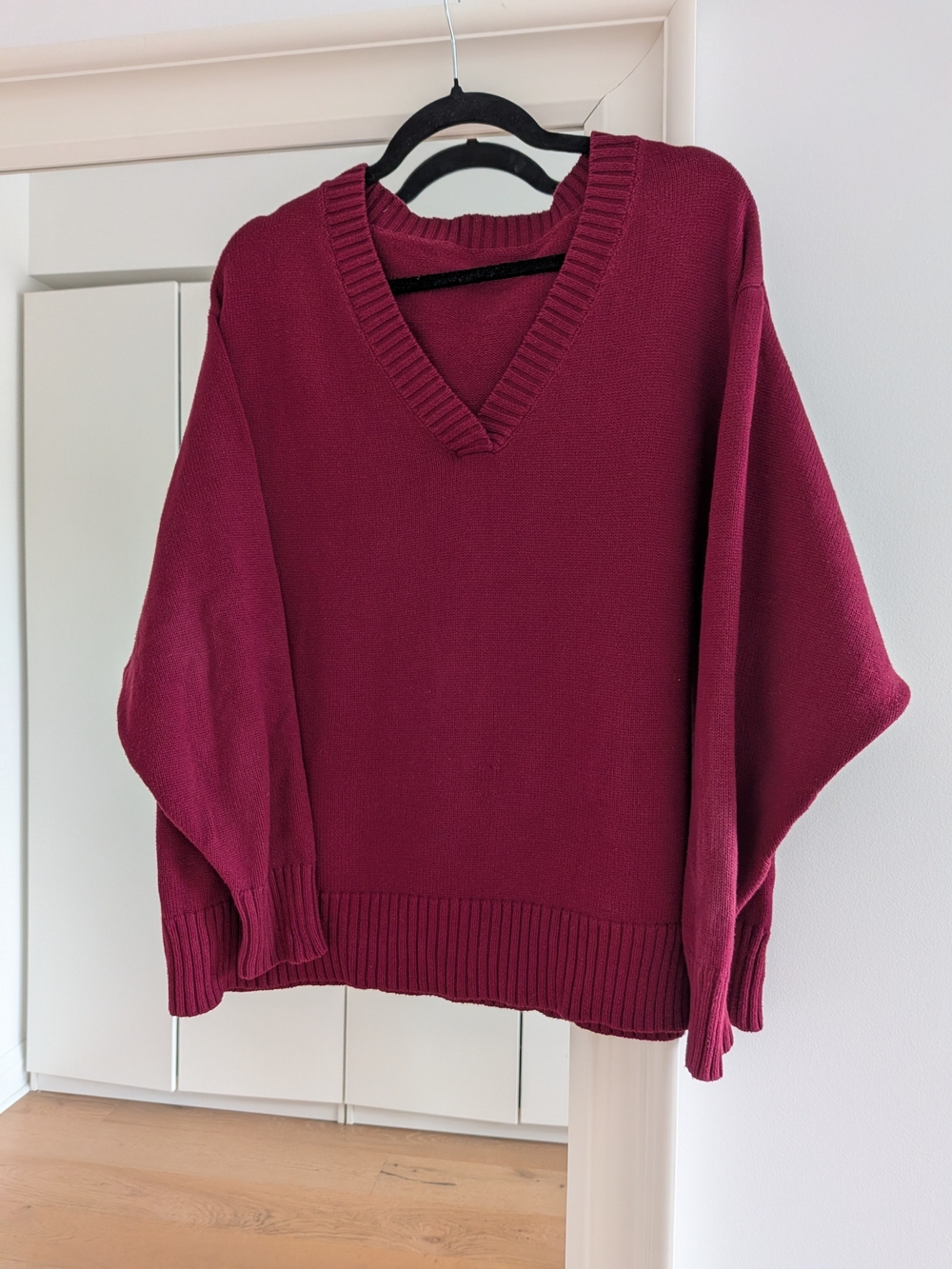 Emma Knudsen Rumi Sweater Size S In Cranberry